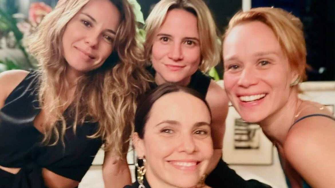 Andréia Horta, Bianca Comparato, Débora Falabella e Mariana Ximenes Reprodução Instagram - 7.3.2024