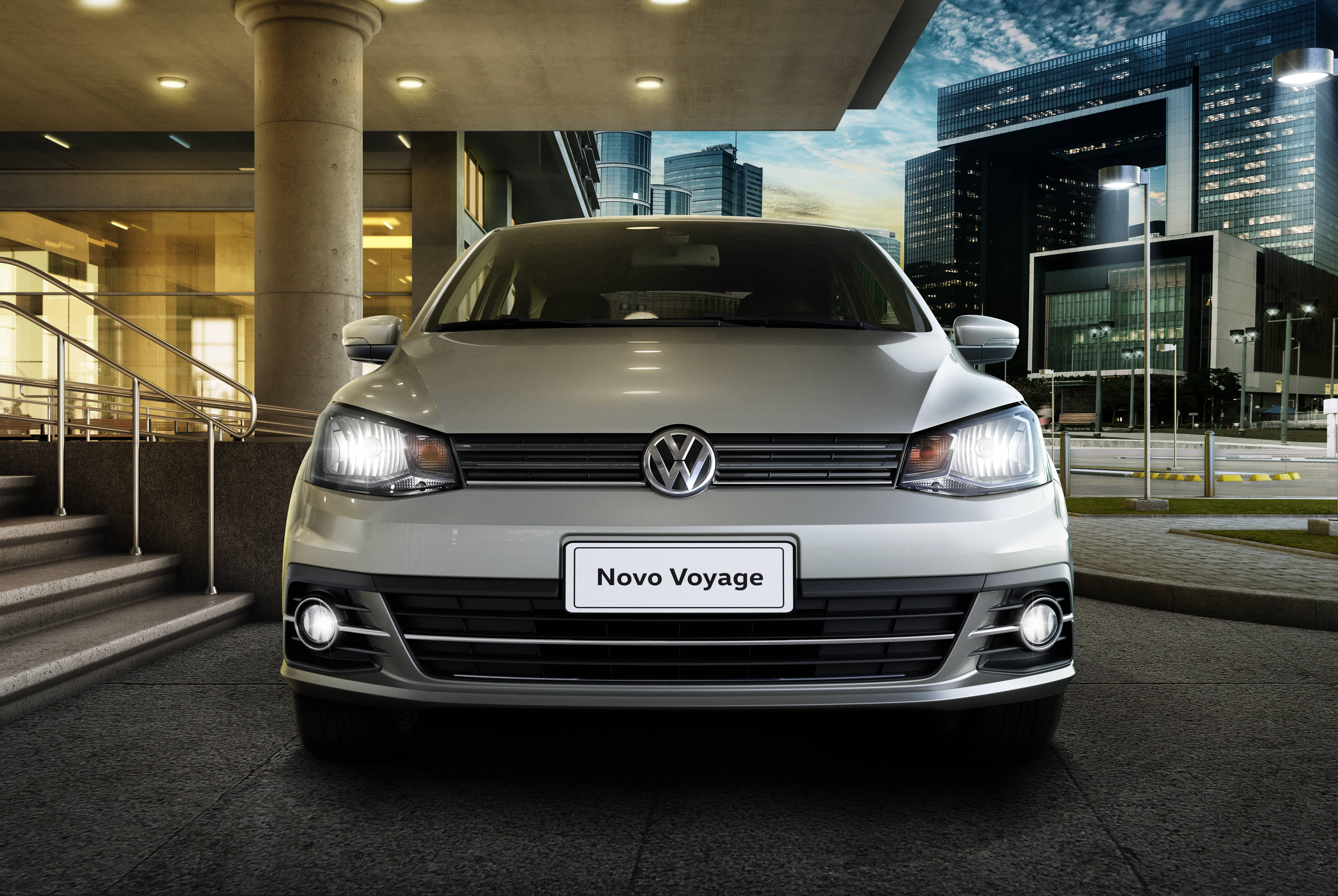 Volkswagen Voyage. Foto: Divulgação
