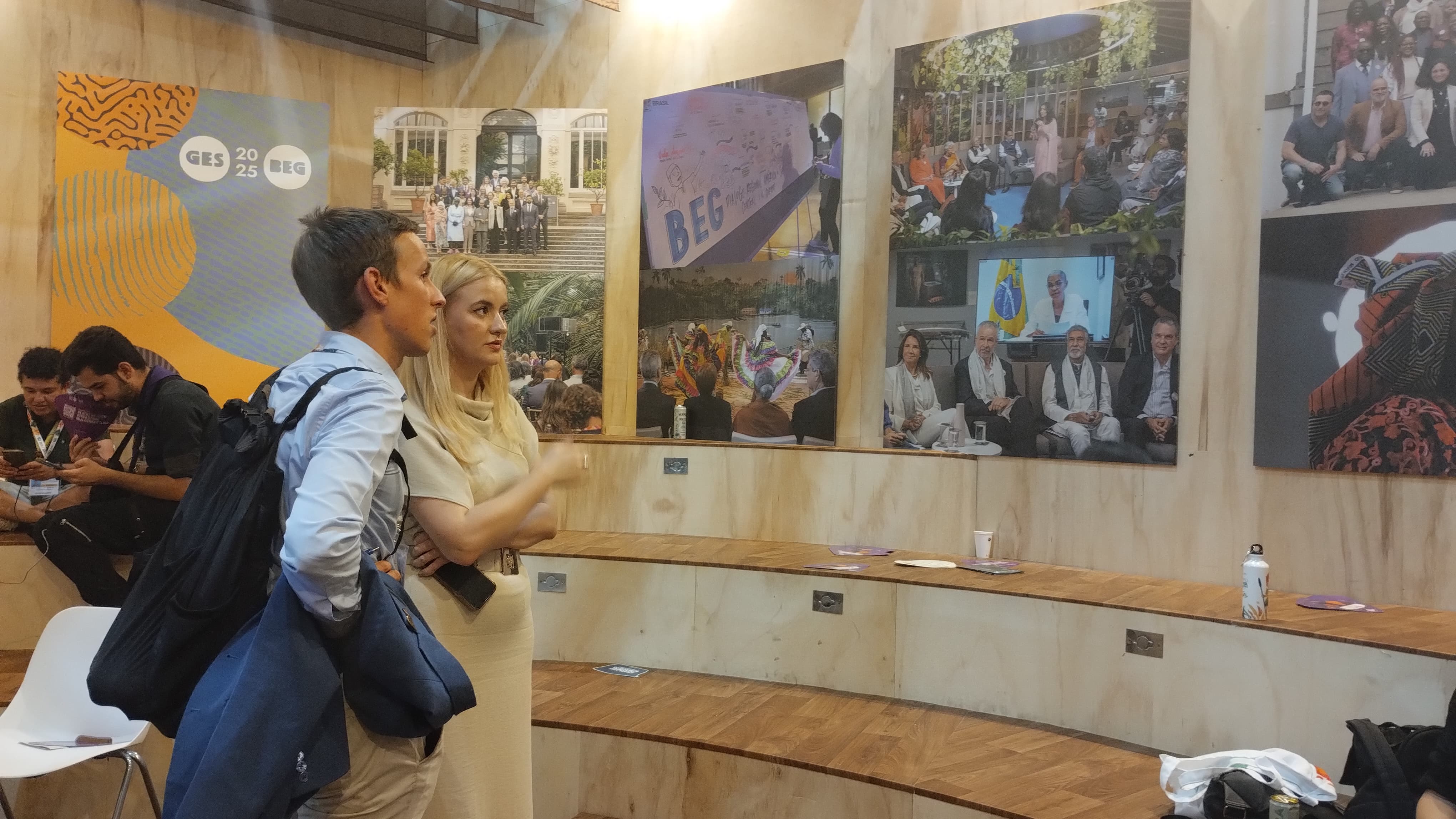 Exposições do evento. Foto: Michelle Valente / enviada especial do Portal iG