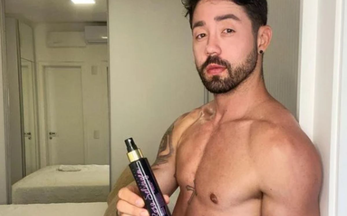 Rico Melquíades e sua mudança de visual. Foto: Facebook