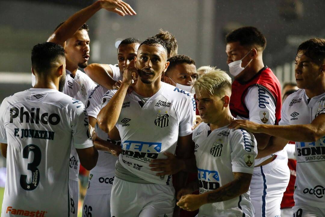 Santos x Boca Juniors. Foto: Reprodução / Instagram Conmebol