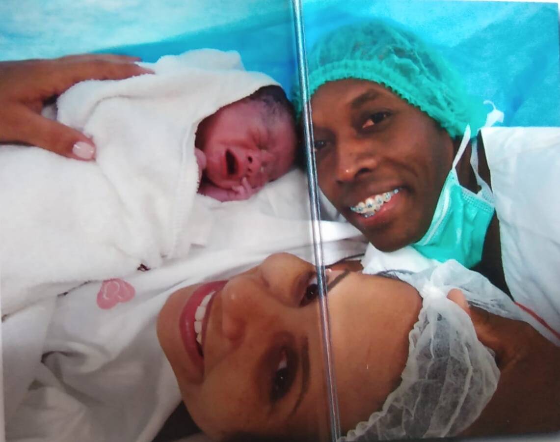 No dia dia 25 de agosto de 2010, Sérgio e Adriana receberam ao mundo Pedro, primeiro filho do casal. Foto: Acervo pessoal