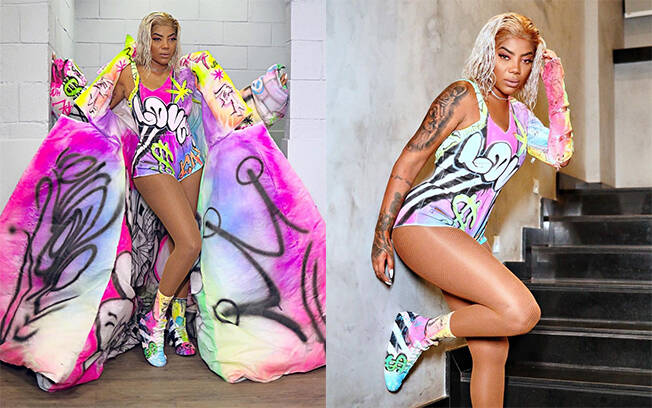 Looks de Ludmilla no Prêmio Multishow. Foto: Reprodução/Instagram