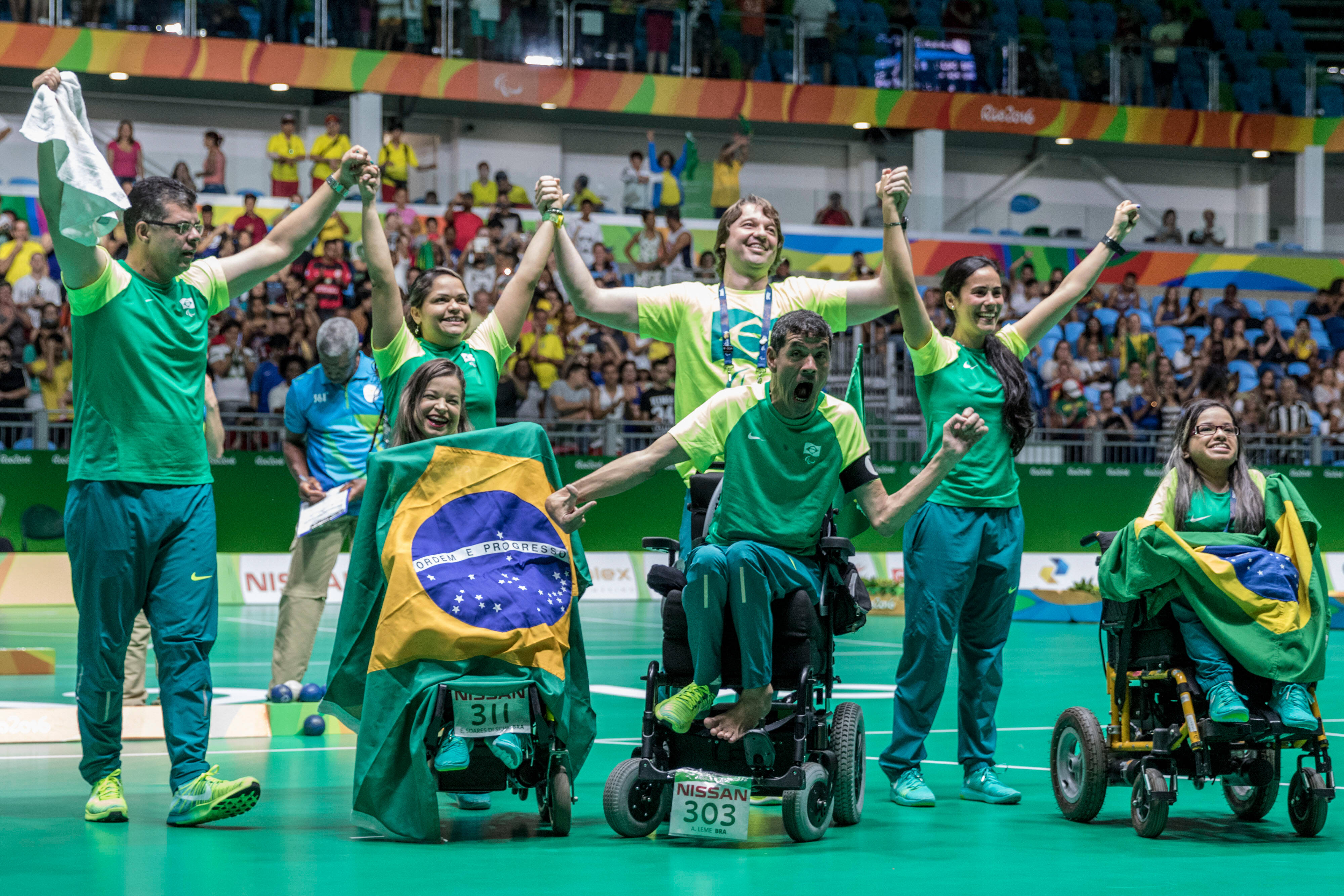 Bocha, a modalidade mais carismática e inclusiva dos Jogos Rio 2016. Foto: CPB oficial