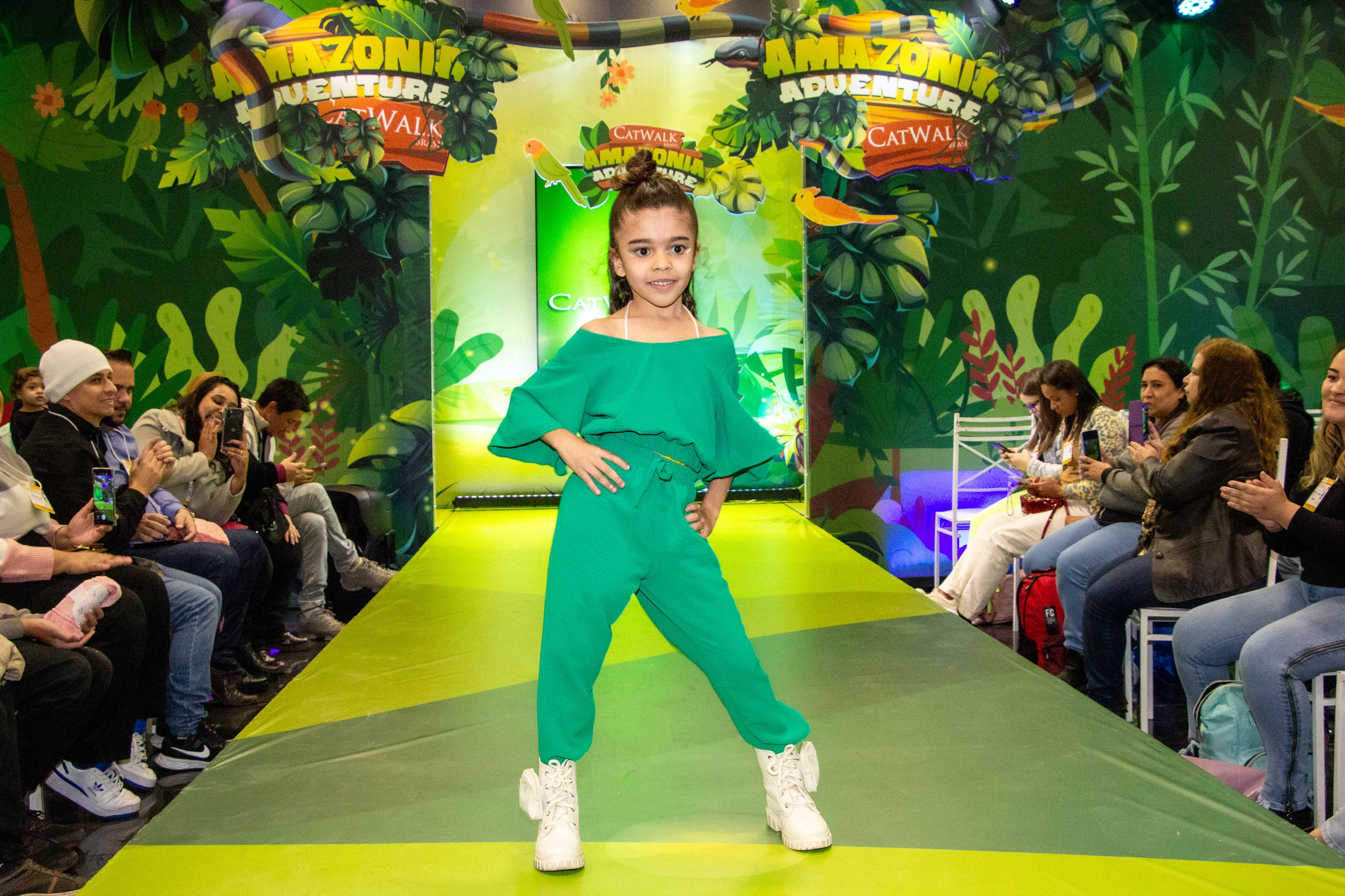 Catwalk Brasil Amazônia aconteceu neste sábado (26), no Mais Shopping, zona sul de São Paulo. Foto: Rodolfo Souza