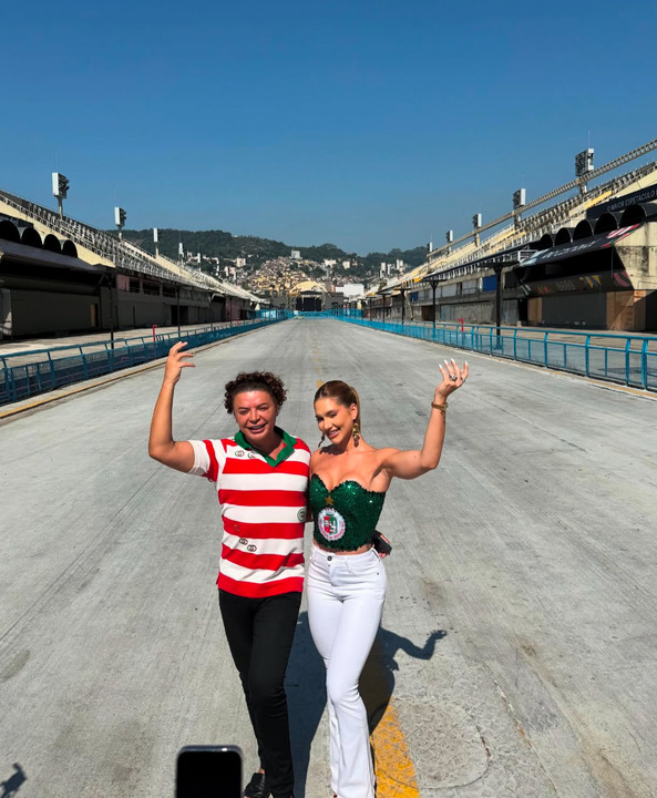 Virginia e David Brazil. Foto: Reprodução: Instagram/@virginia