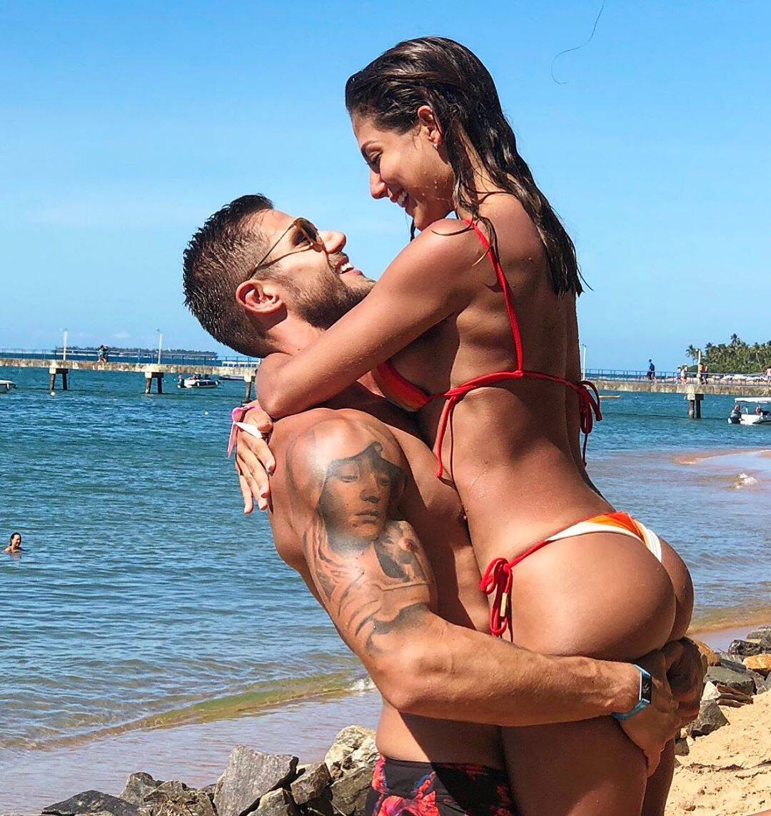 Jonas Sulzbach e Mari Gonzalez. Foto: Reprodução / Instagram