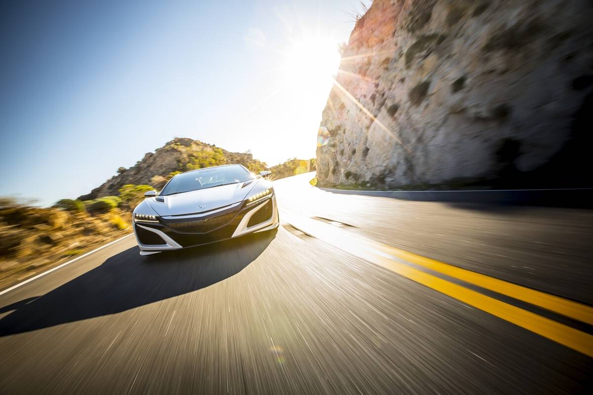Acura NSX. Foto: Divulgação