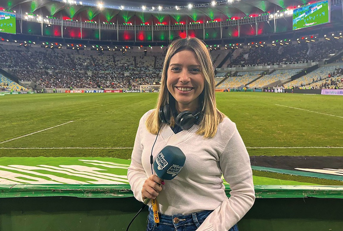 Alinne Fanelli recusou convite da Globo para atuar como comentarista no SporTV. Foto: Reprodução/Internet