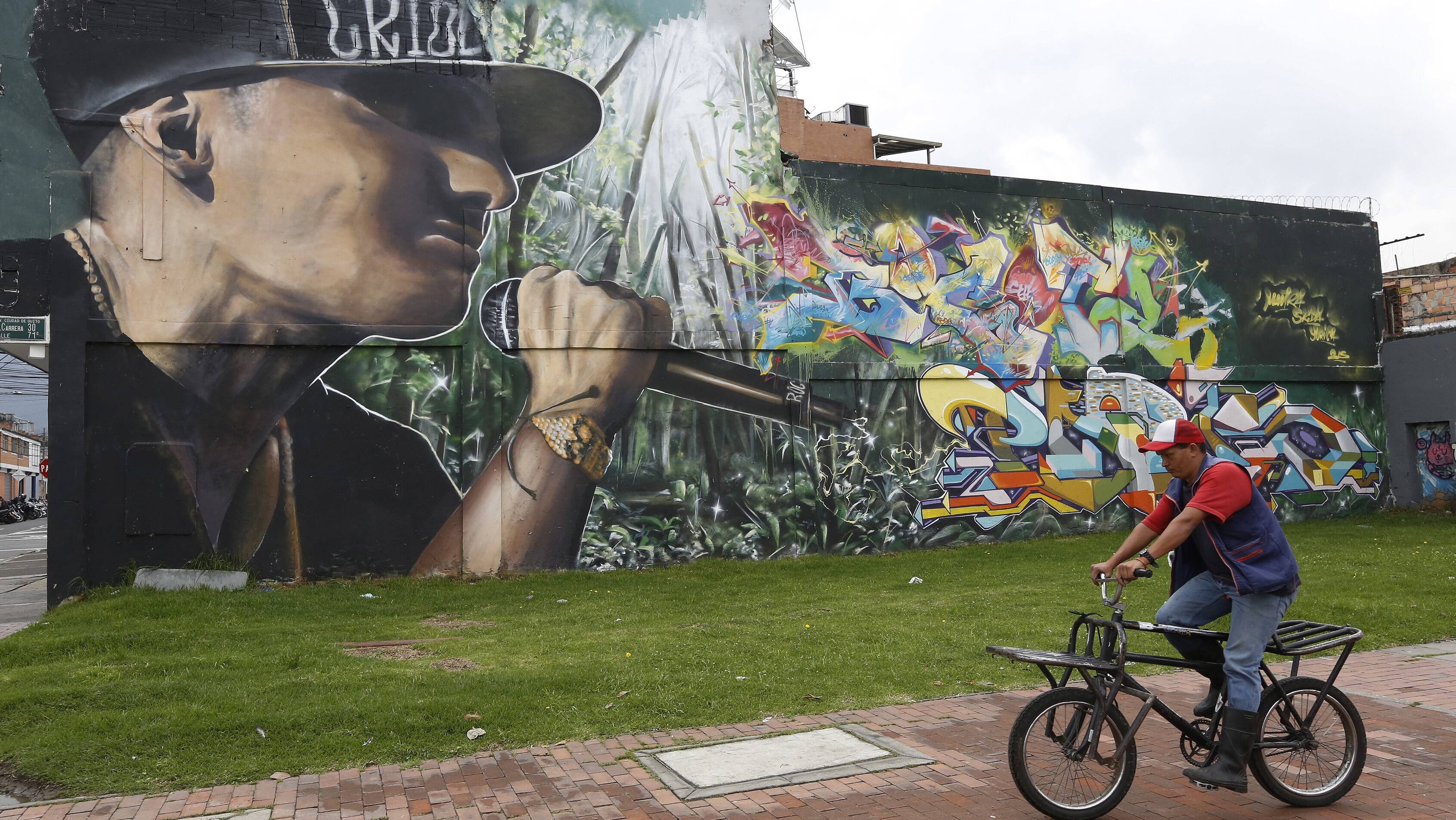 Pela quantidade e qualidade dos grafites, Bogotá é conhecida como a Meca do Grafite. Foto: Reprodução/Outra Cidade