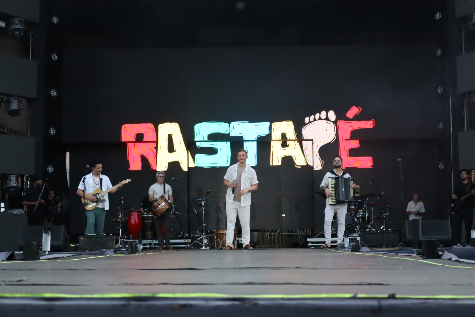 Show da banda Rastapé. Foto: Pedro H. Lopes