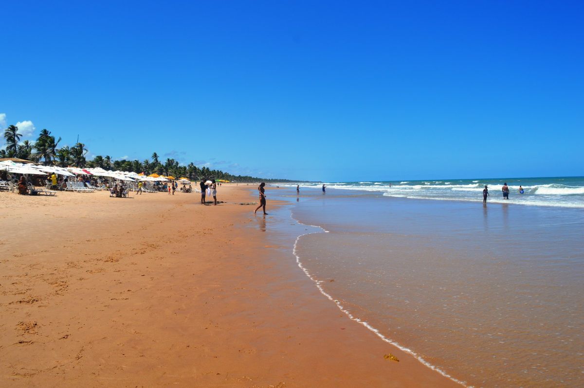 Praia de Imbassahi - Mata de São João - BA. Foto: Divulgação - Mtur