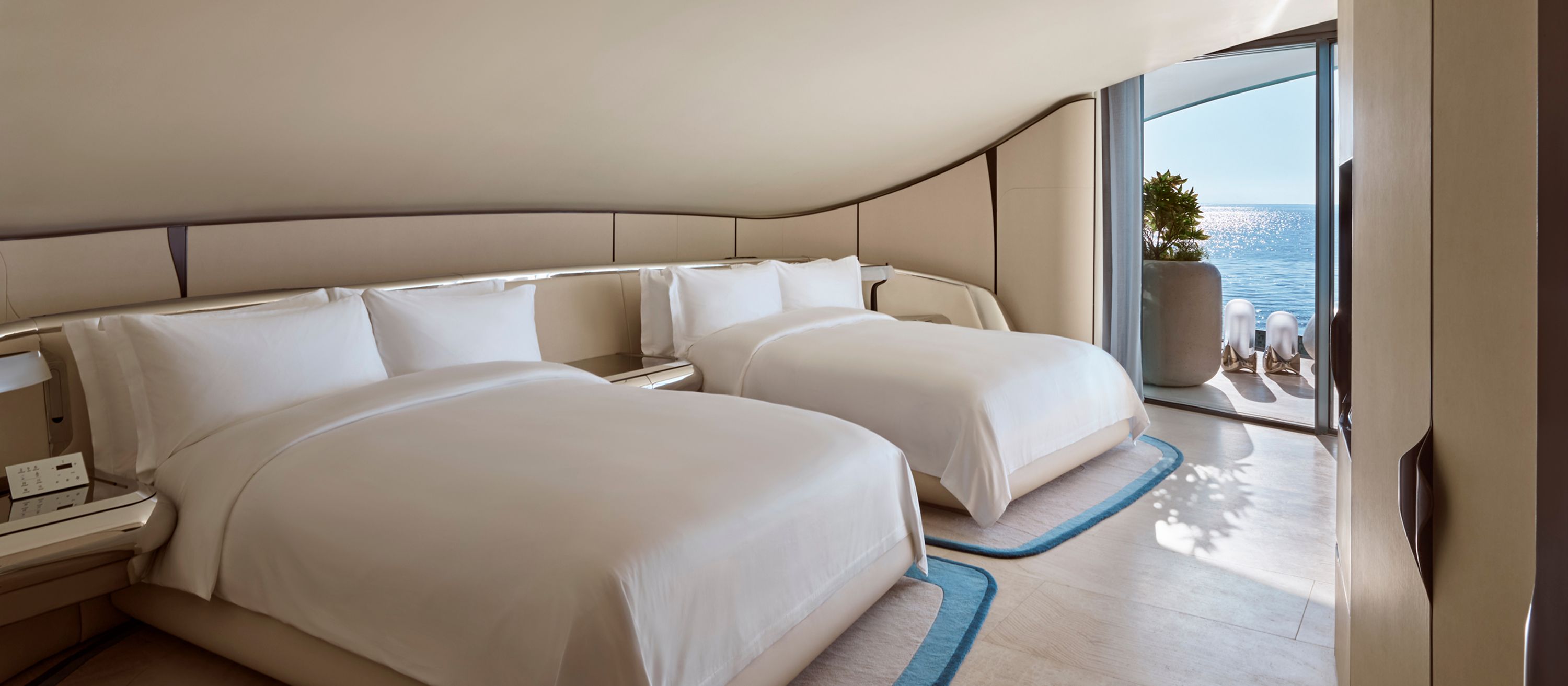  Vila com dois quartos sobre a água. Foto: Divulgação - Shebara Resort