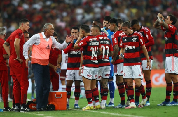 Flamengo e Fluminense ficaram no 1 a 1. Tite viu sua equipe fazer um bom 1º tempo, mas Fernando Diniz foi melhor na segunda etapa. Fotos: Gilvan de Souza/Flamengo
