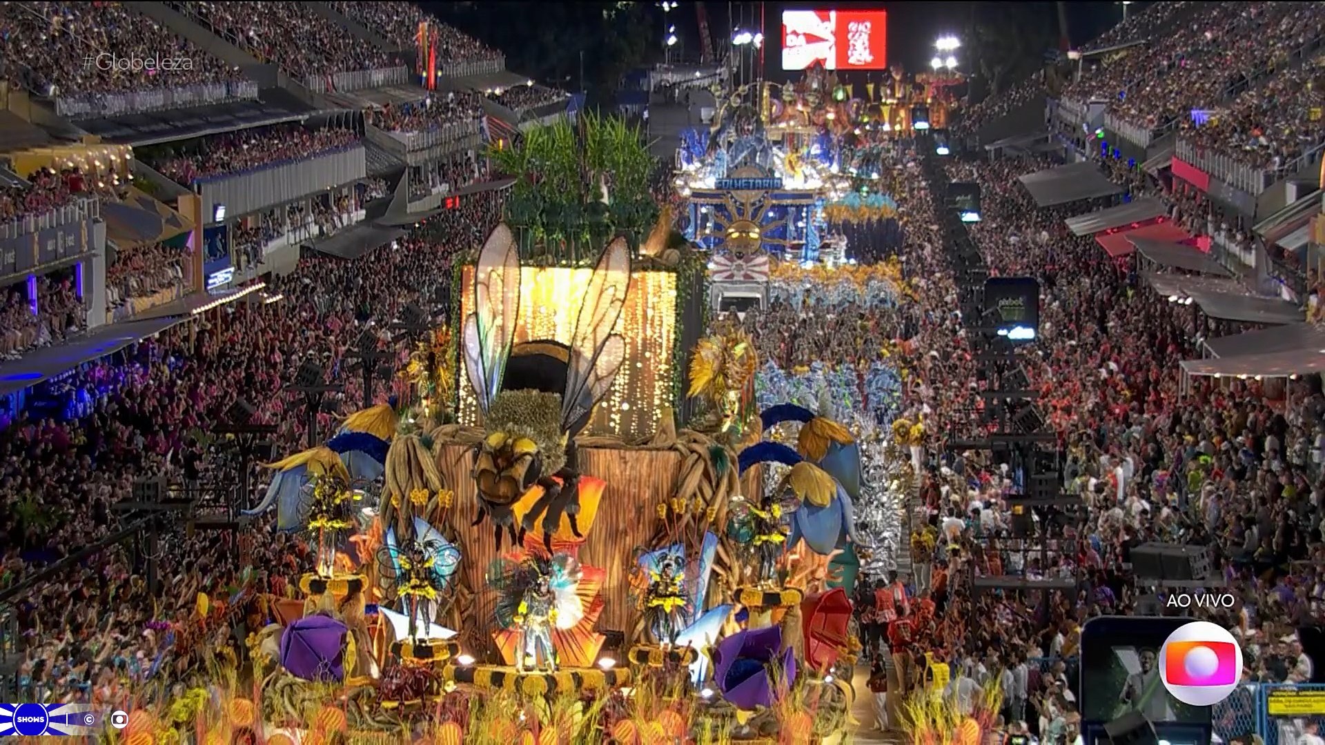 Carnaval RJ: Porto da Pedra Reprodução/Globo