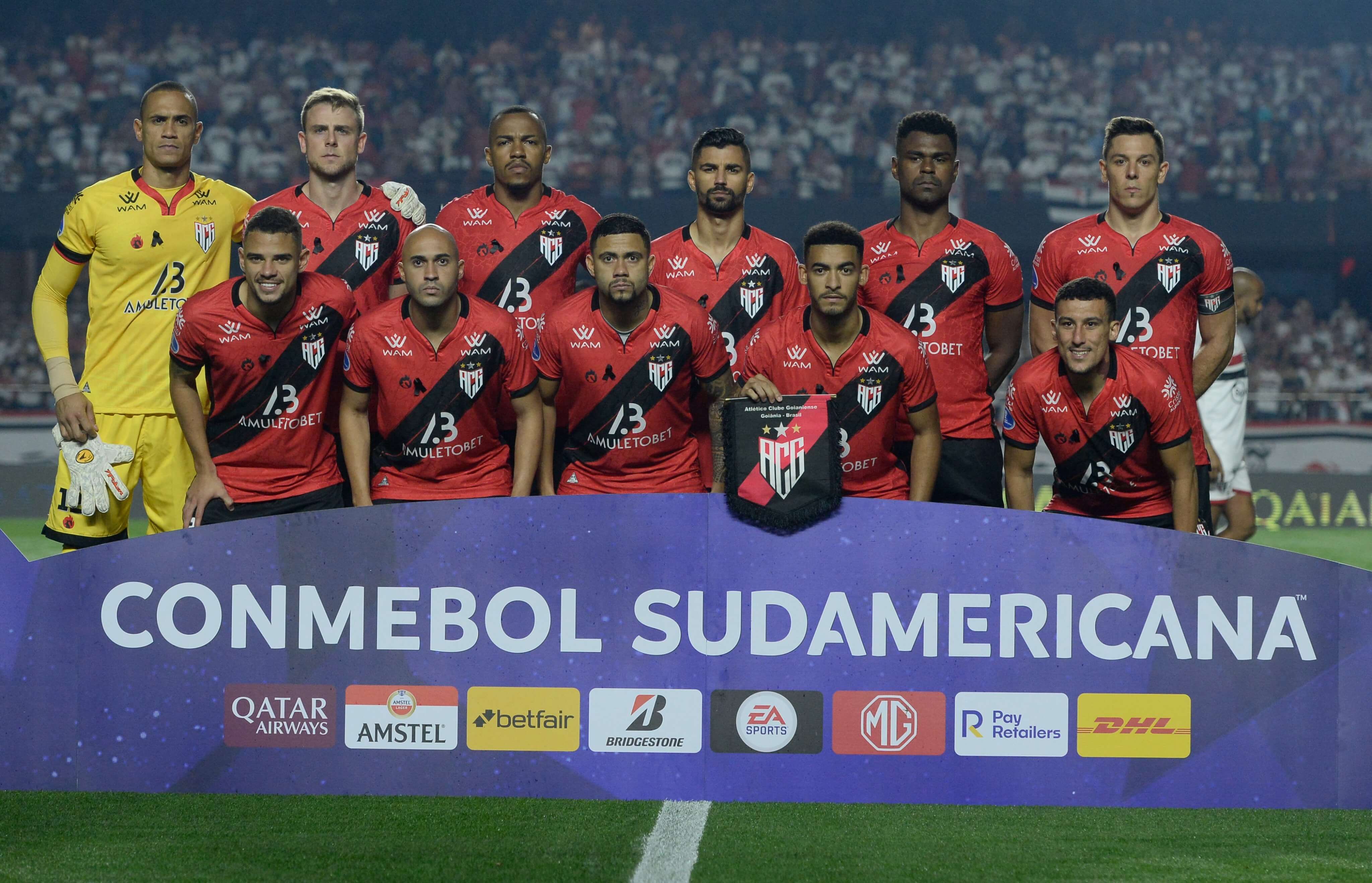 São Paulo x Atlético-GO - Copa Sul-Americana. Foto: Reprodução / Twitter Conmebol - 08.09.2022