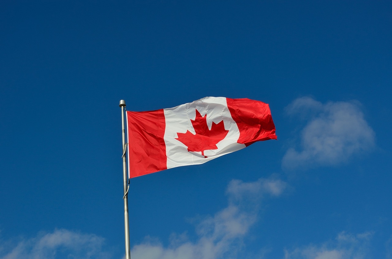No norte do continente americano o Canadá é o outro país que tem o inglês como língua principal. A constituição local também reconhece o francês como idioma oficial. Reprodução: Flipar