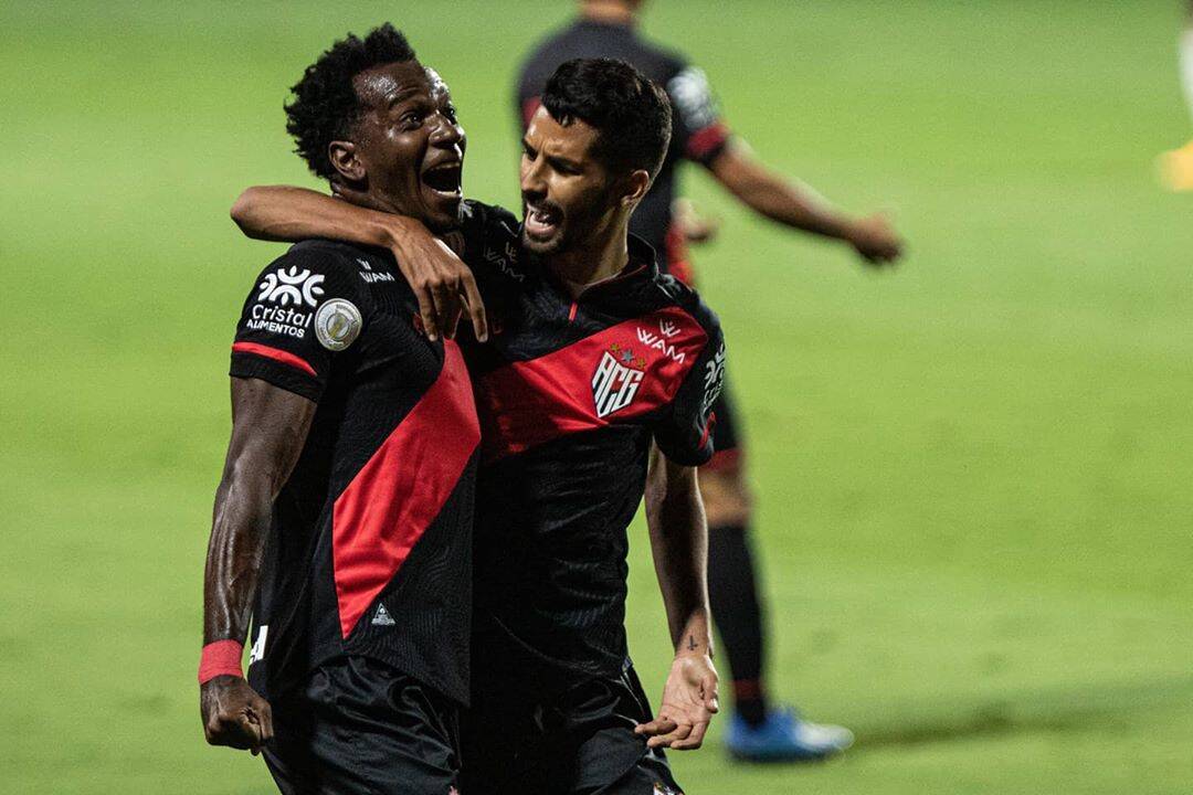 Fla X Atlético-GO. Foto: Instagram