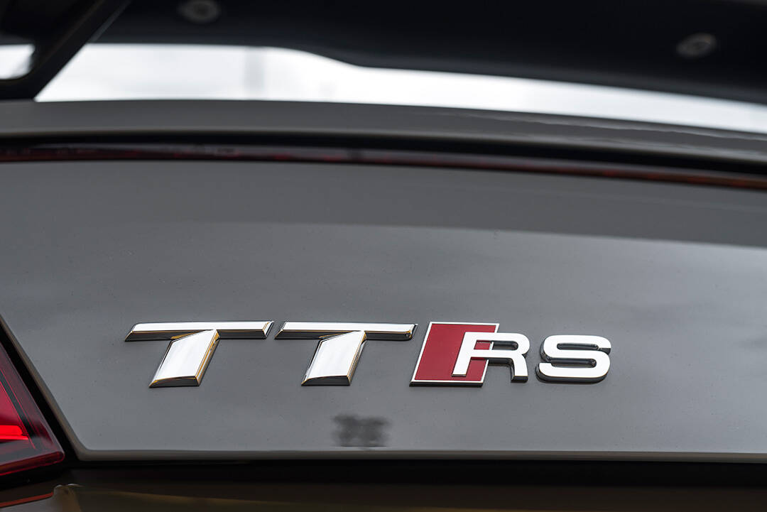 Audi TT RS. Foto: Divulgação