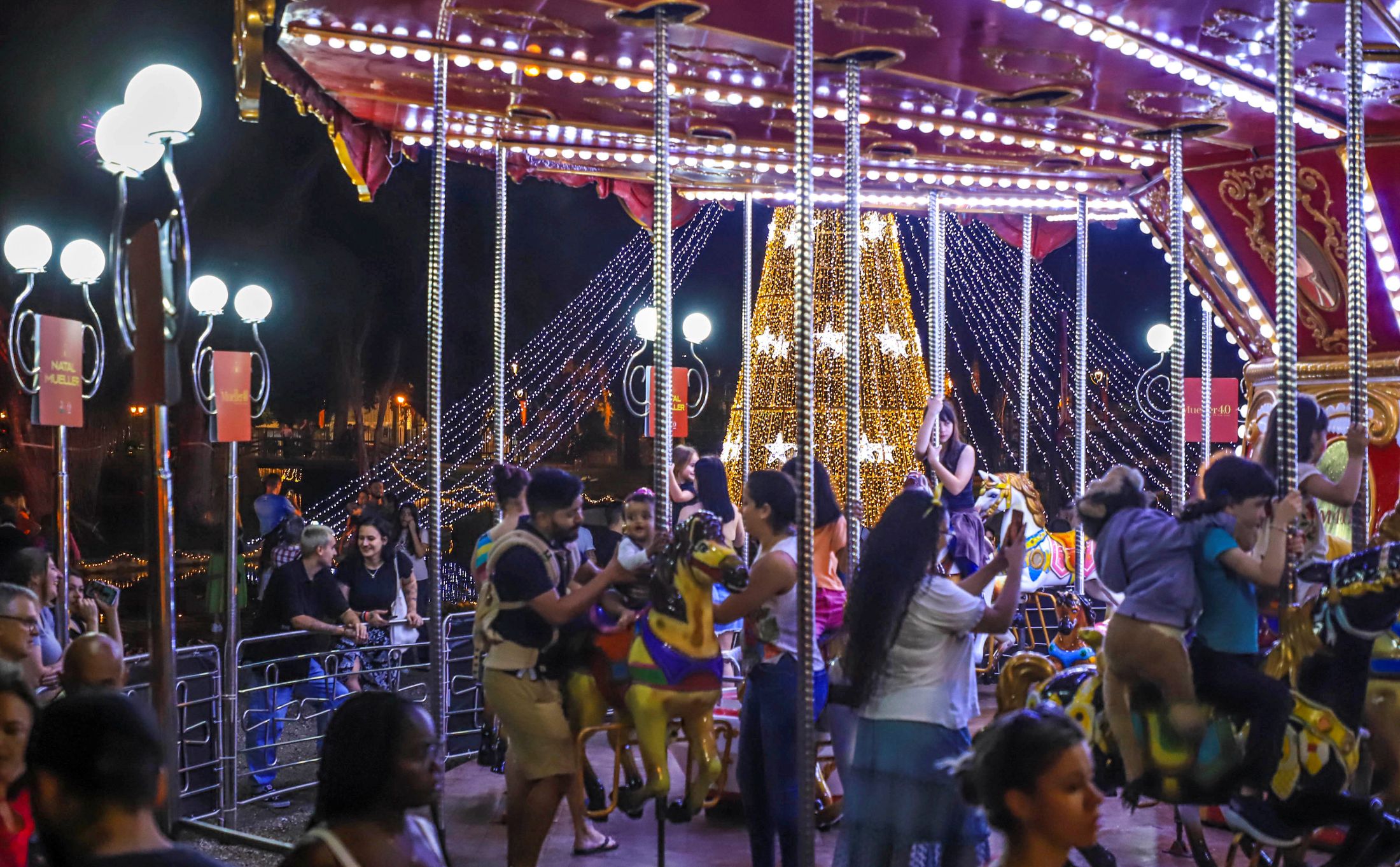 Natal de Curitiba - PR. Foto: Divulgação / Prefeitura de Curitiba