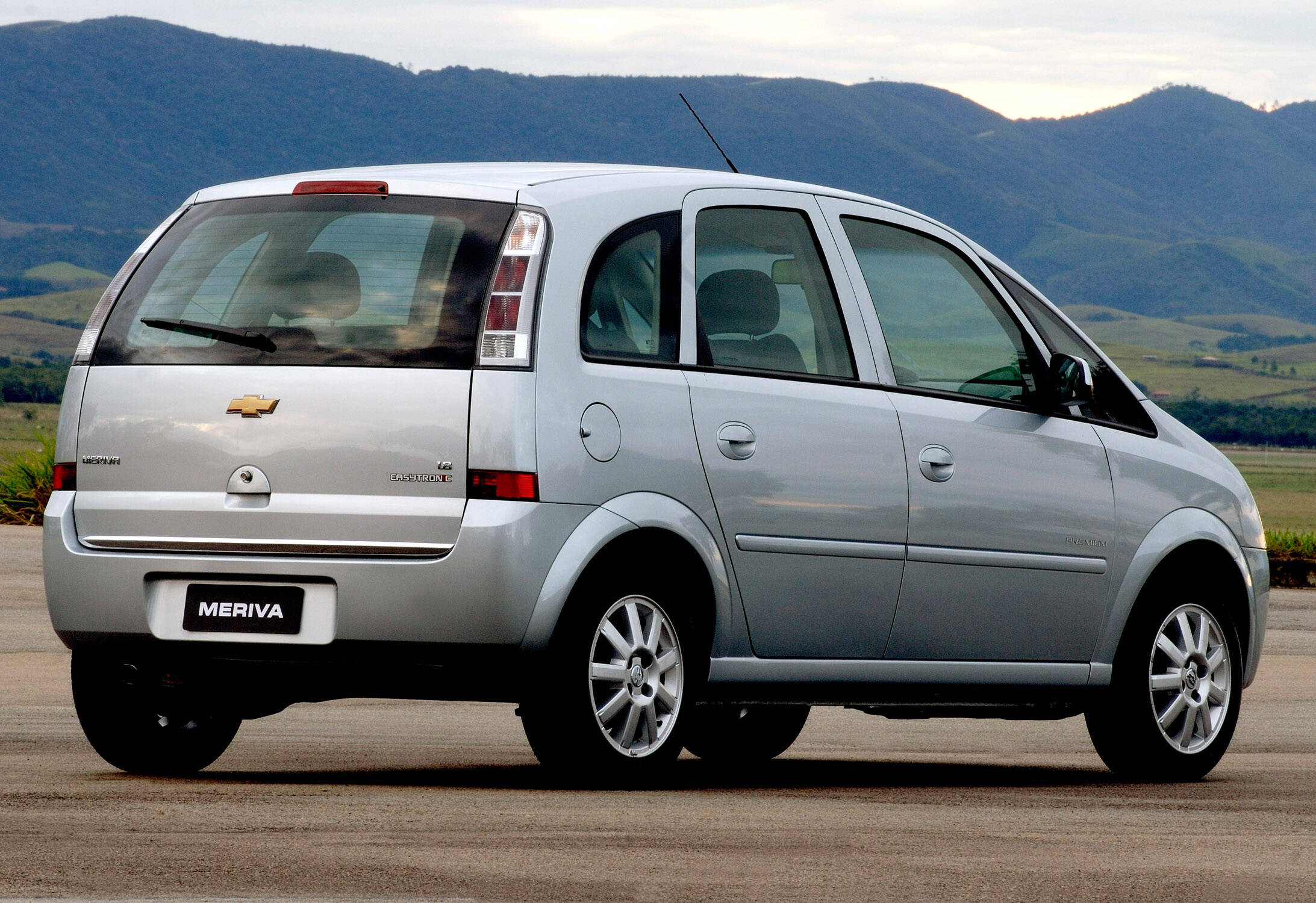 Chevrolet Meriva foi um dos últimos modelos da era Opel. Foto: Divulgação