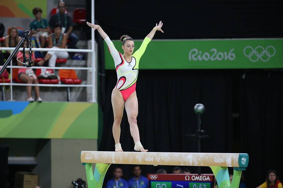 Ginástica artística - final feminina por equipes. Foto: Flávio Bugalu