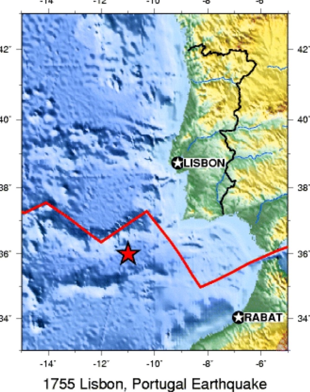 O estudo dos terremotos - a chamada Sismologia - tem origem numa tragédia que ocorreu em 1755 , quando cerca de 90 mil pessoas morreram num terremoto em Portugal.  Reprodução: Flipar