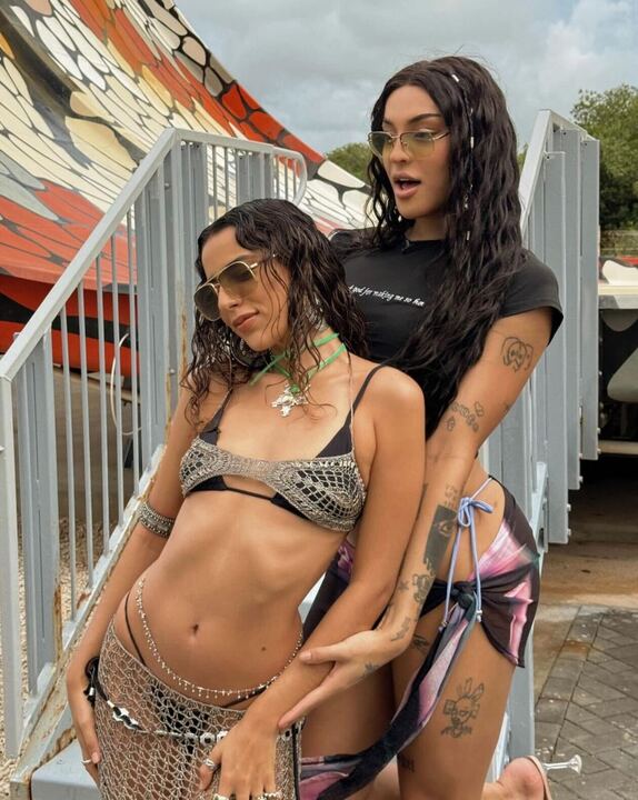 Pabllo Vittar e Marina Sena Reprodução: Instagram