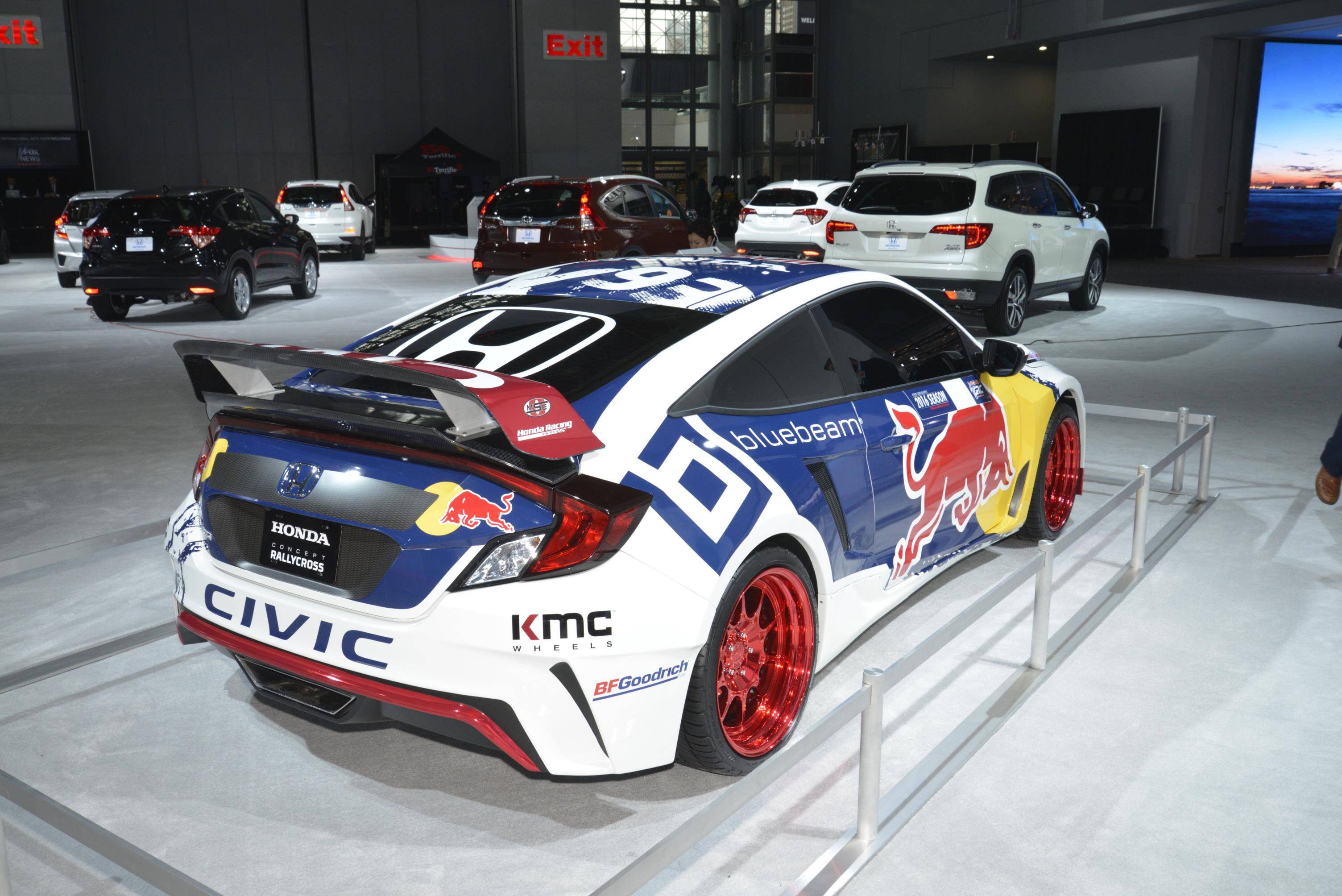 Honda Civic Race Car. Foto: Newspress