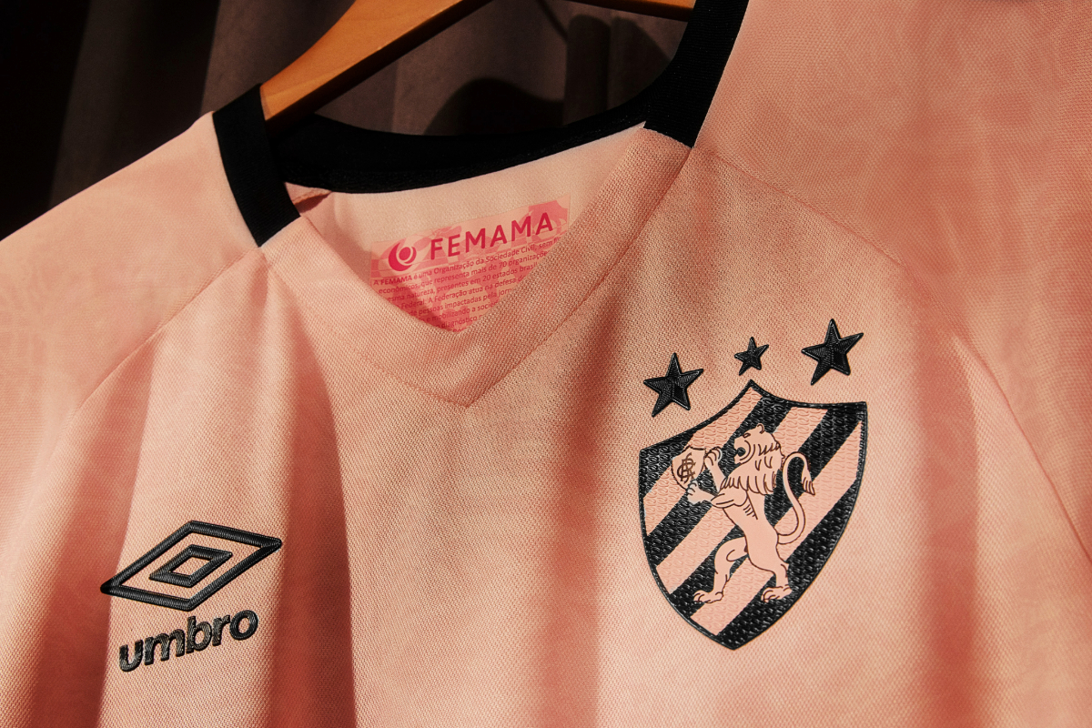 Sport - Outubro Rosa. Foto: Divulgação/Umbro