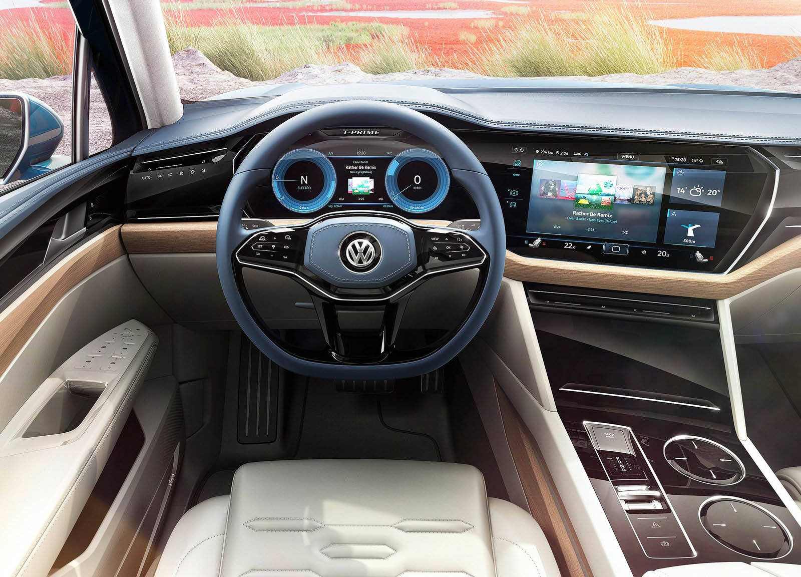 Volkswagen T-Prime Concept GTE. Foto: Divulgação