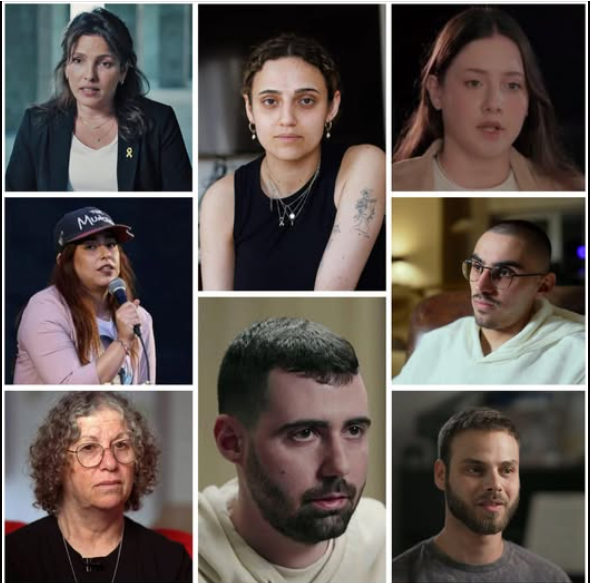 Reféns israelenses estuprados em Gaza Reprodução