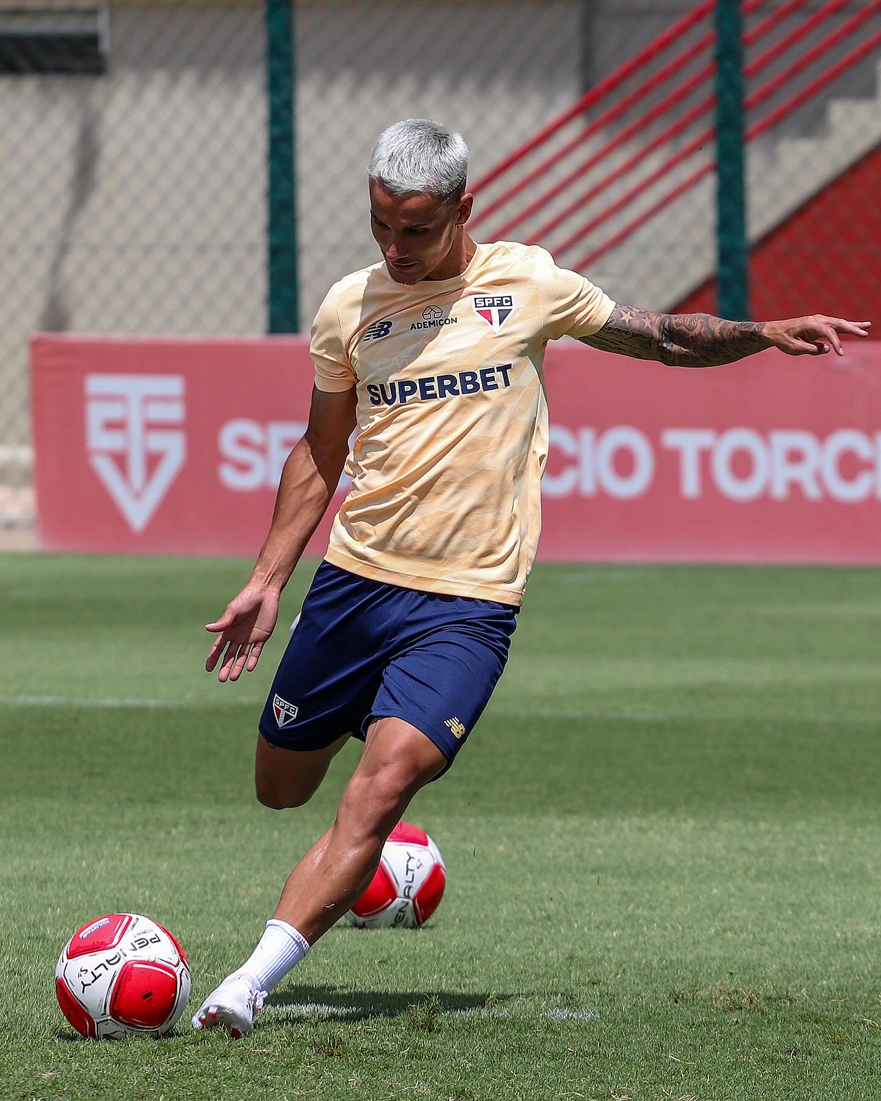 Treino São Paulo - 09.03.24 Divulgação / São Paulo