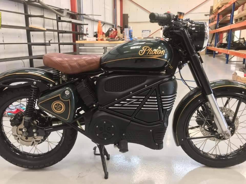 Royal Enfield elétrica. Foto: Divulgação