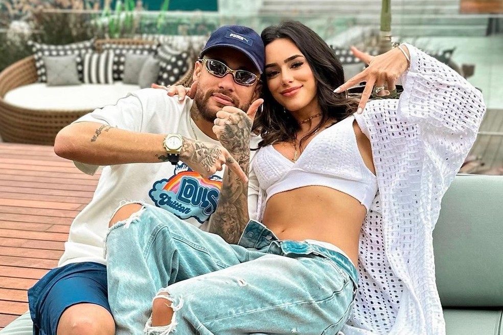 Neymar e Bruna Biancardi Reprodução