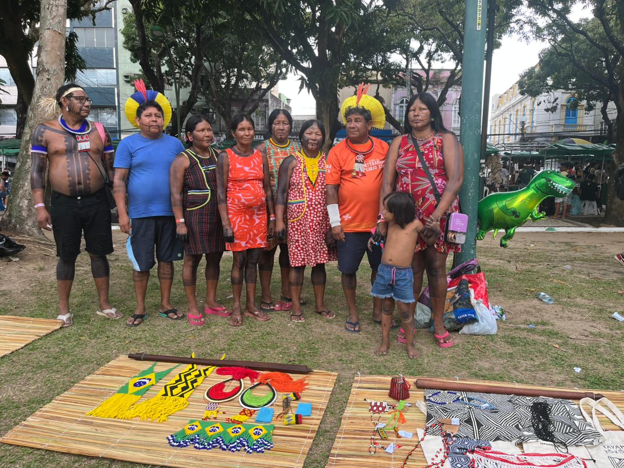 Banquetaço marca 7º dia da COP30 . Foto: Michelle Valente/enviada especial do iG à COP30