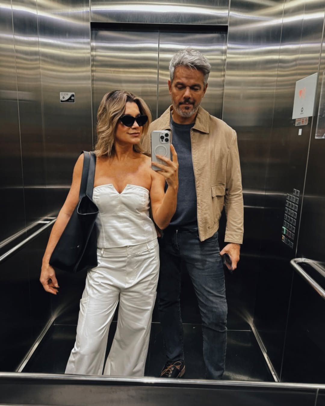 Flávia Alessandra e Otaviano Costa. Foto: Reprodução Instagram - 19.3.2025