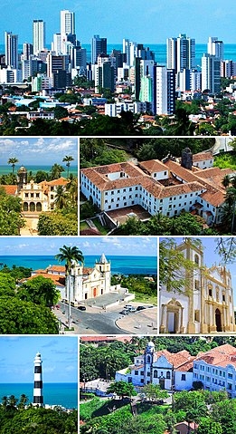 Cidade: Olinda - Estado: Pernambuco - Destaques: É a cidade mais antiga de Pernambuco, Patrimônio Mundial, com centro histórico muito conservado, belas praias e carnaval famoso com bonecos gigantes. 
