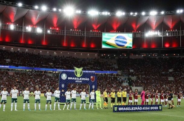 Duas canções entoadas pelas torcidas de Flamengo e Palmeiras tiveram a honra de aparecer na lista mundial. Foto: Cesar Greco/Palmeiras