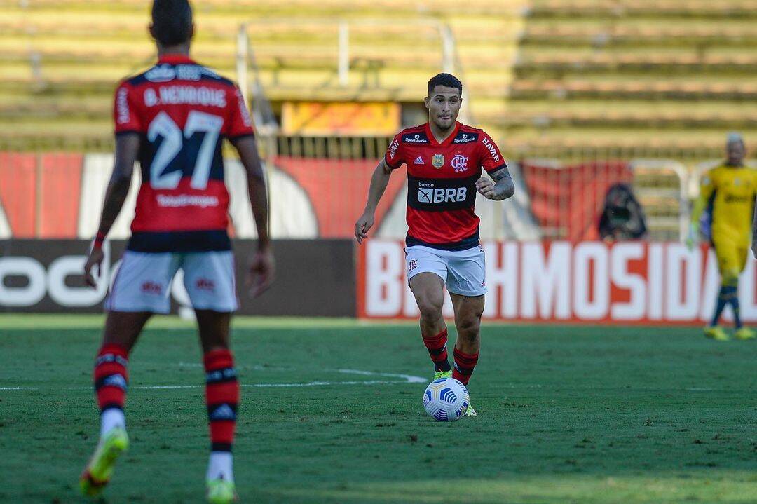 João Gomes, volante do Flamengo Reprodução / Instagram