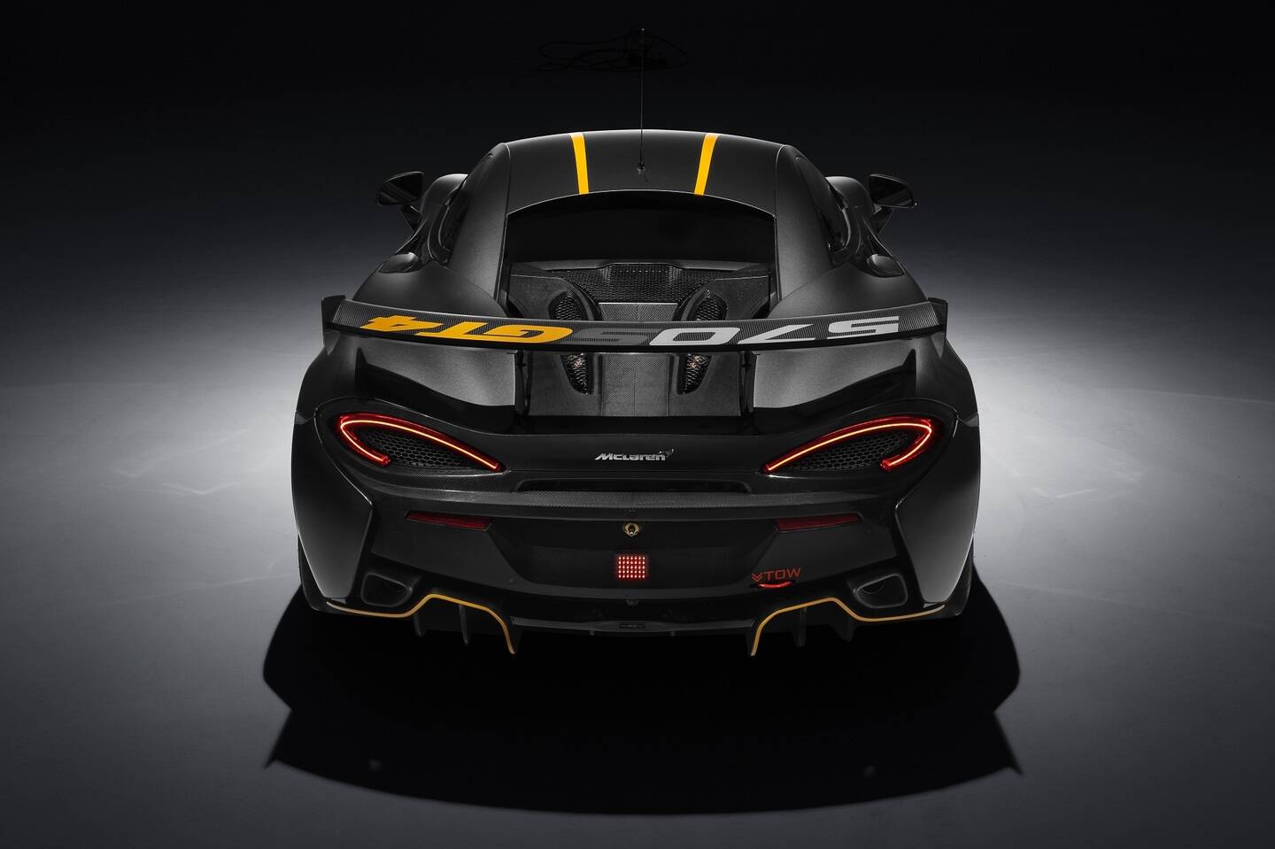 McLaren 570S GT4. Foto: Divulgação