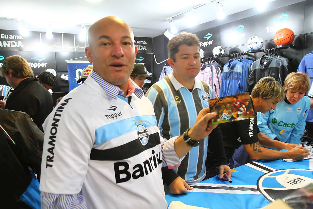 Dinho (futebol) - DEM, Porto Alegre-RS. Foto: Divulgação
