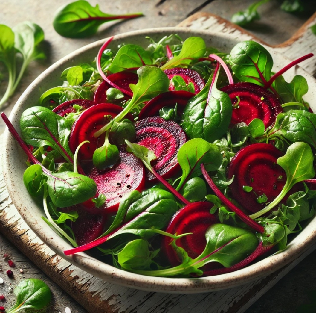 Os vegetais da família Brassicaceae contêm altos níveis de nitratos na dieta. Eles são compostos encontrados naturalmente no agrião e outros alimentos como beterraba, rabanete e verduras, que podem melhorar o desempenho atlético. Reprodução: Flipar