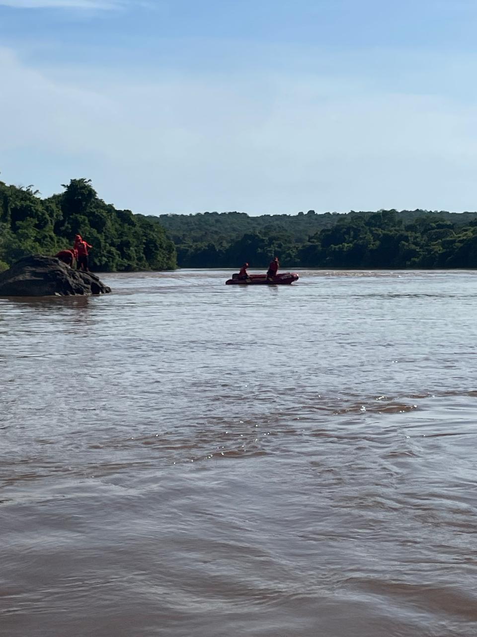 Vítima de 62 anos morreu no Rio das Almas, na Estância Gontijo, zona rural da cidade de Santa Rita do Novo Destino. Foto: Divulgação/Corpo de Bombeiros de Goiás