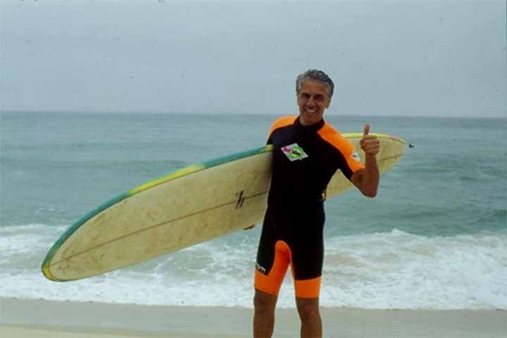 Encerrando a década, brilhou em “Top Model”, de 1989, como o surfista Gaspar - personagem que se tornou um de seus maiores ícones televisivos.
 Reprodução: Flipar