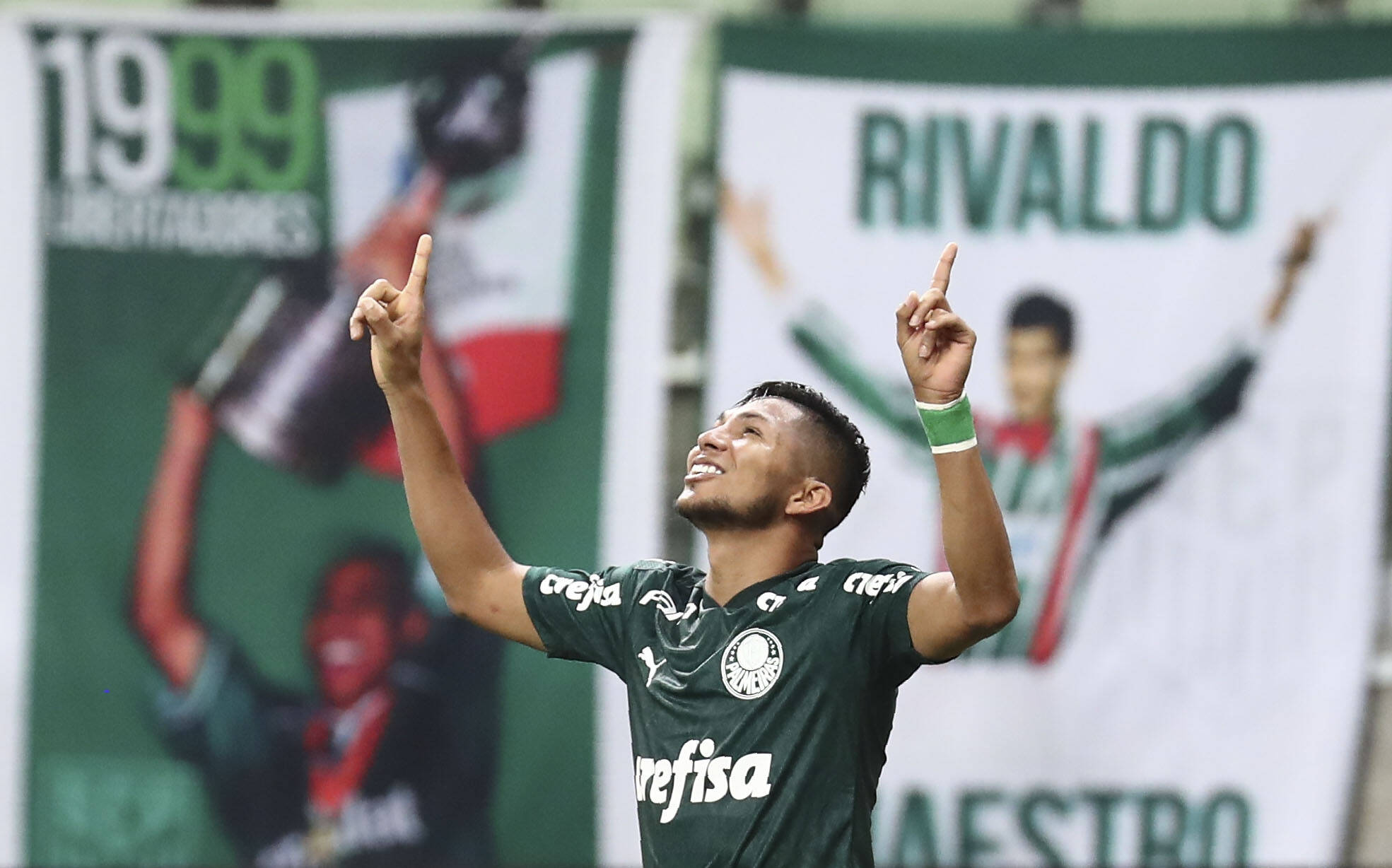 Palmeiras x Bolívar. Foto: Reprodução/Twitter Conmebol