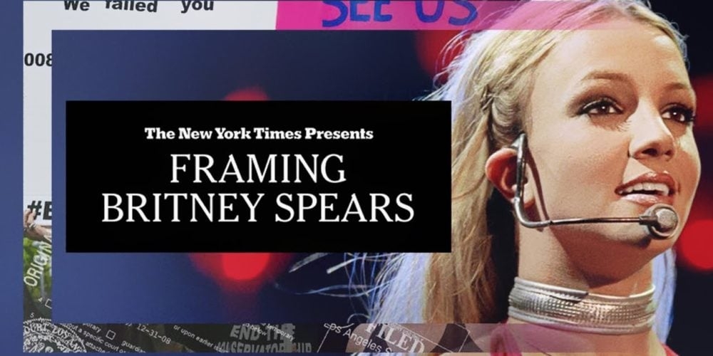 Em 2021, o documentário “Framing Britney Spears” abordou a vida dela sob uma perspectiva empática. No filme, são destacados supostos abusos de empresários, sexismo da mídia (apesar da exposição feita pela própria cantora) e anos de vigilância de sua vida particular.  Reprodução: Flipar