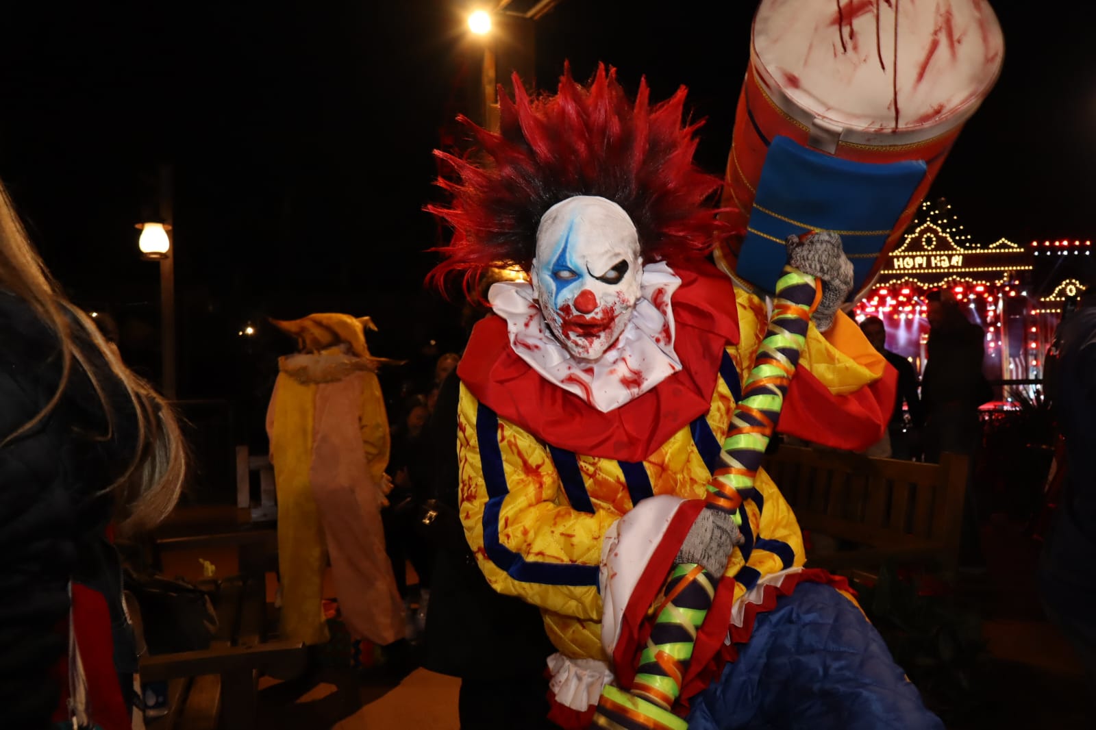 Personagens mais horripilantes do Circo dos Horrores no Hopi Hari. Foto: Pedro H. Lopes