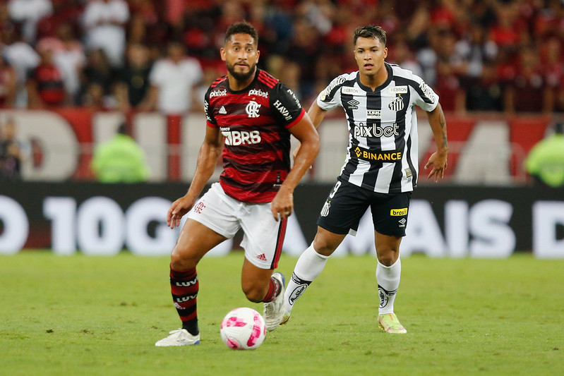 Flamengo x Santos - 25/10/22. Foto: Gilvan de Souza/Flamengo