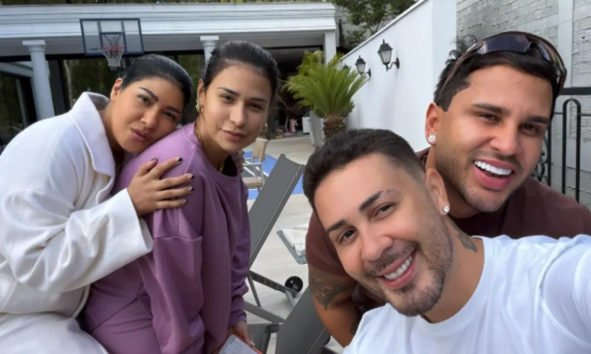 Simaria reaparece irreconhecível em foto com Simone e Carlinhos Maia. Foto: Instagram